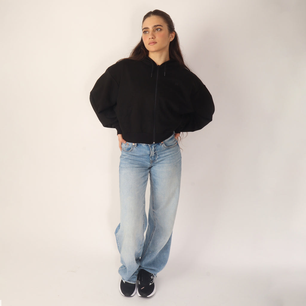 Veste Zippée Femme Oversize