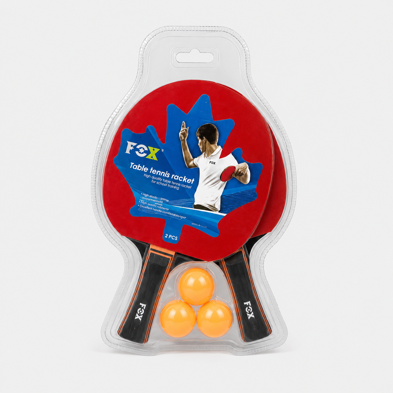Raquette Ping Pong Fox avec Balles