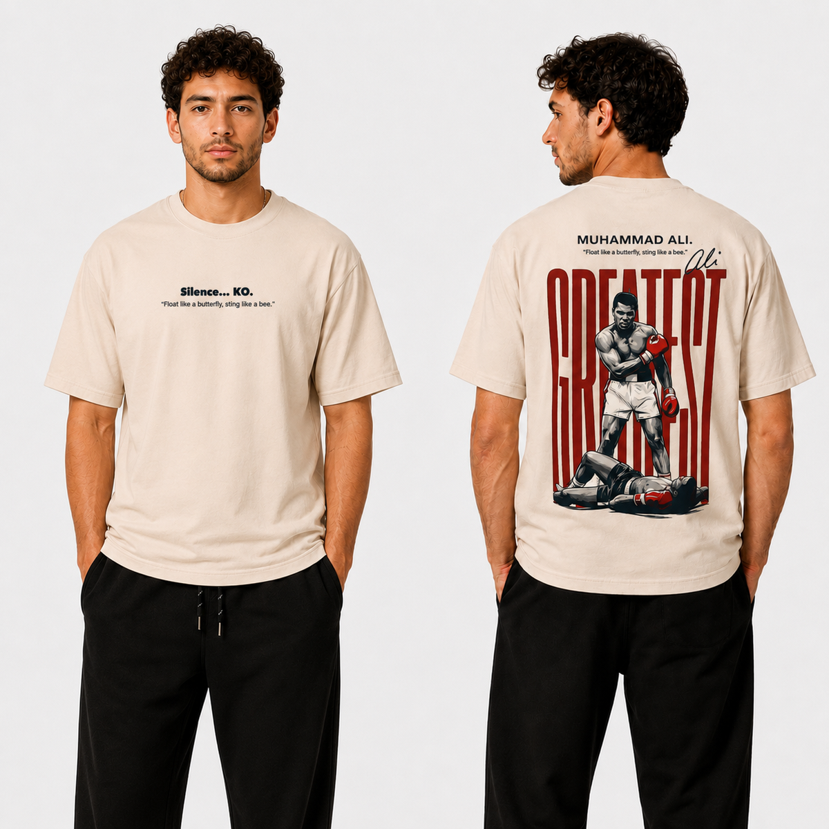 T-shirt Oversize Beige