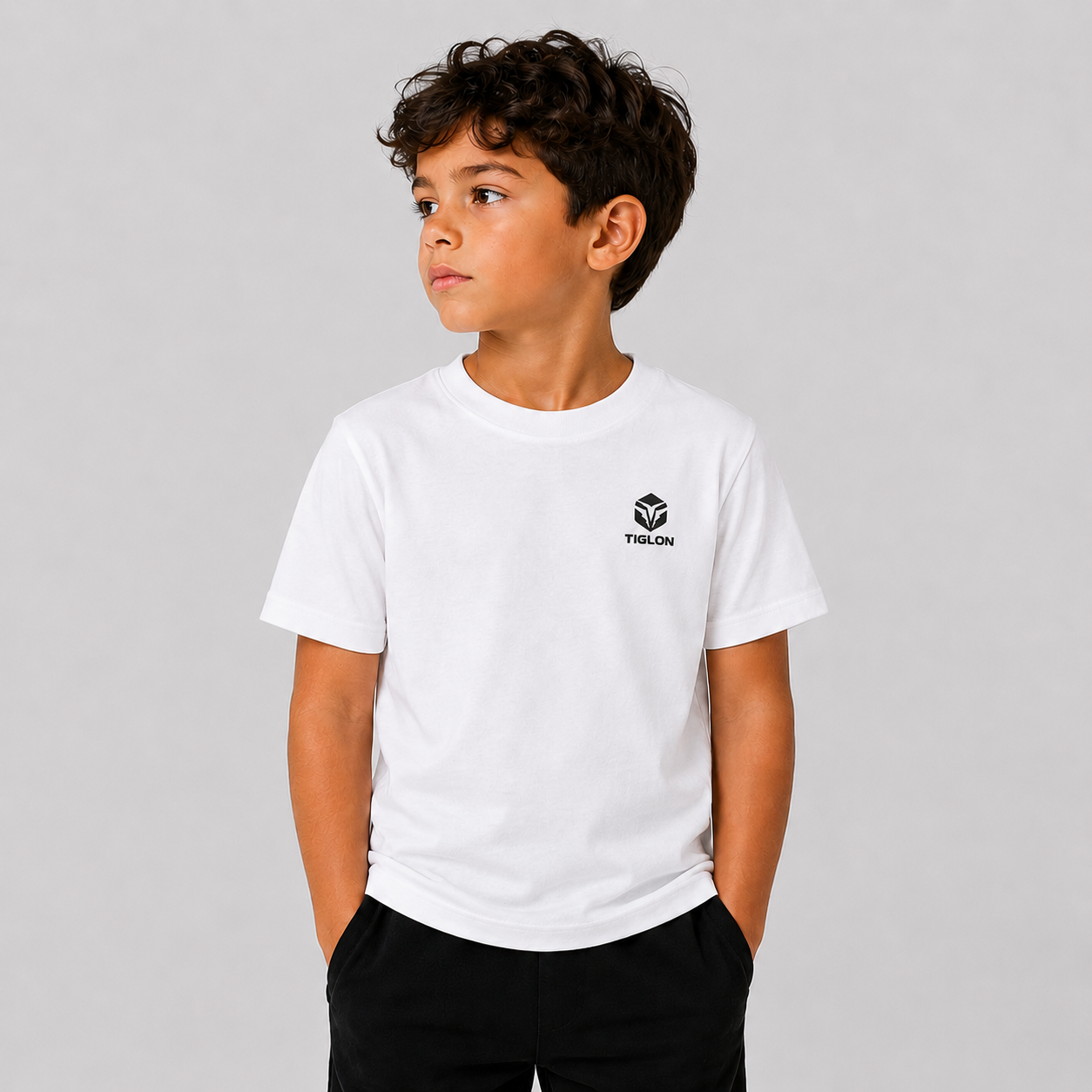 T-SHIRT ENFANT TIGLON COTON