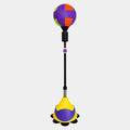 Ballon de Réflexe de Boxe sur Pied Réglable pour Enfants et Adolescents