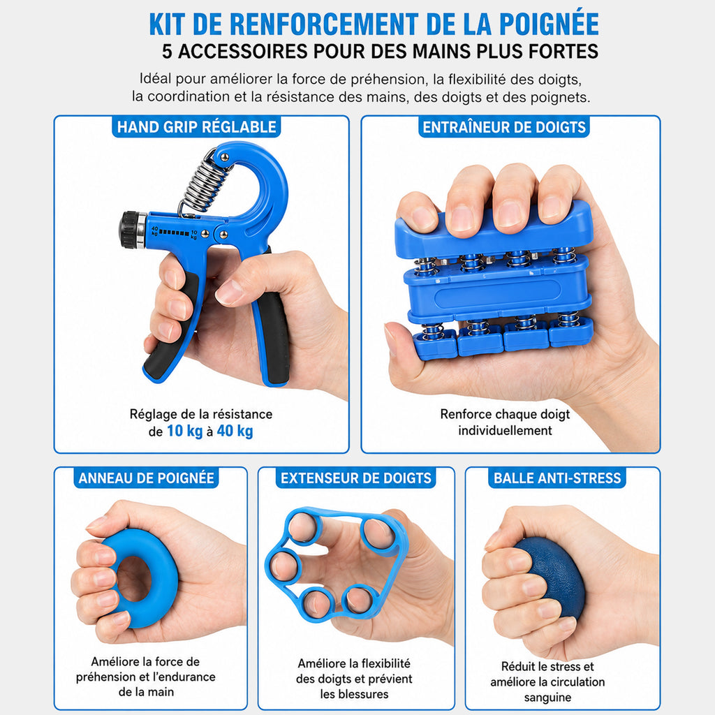 Kit de Renforcement de la Poignée 5 en 1