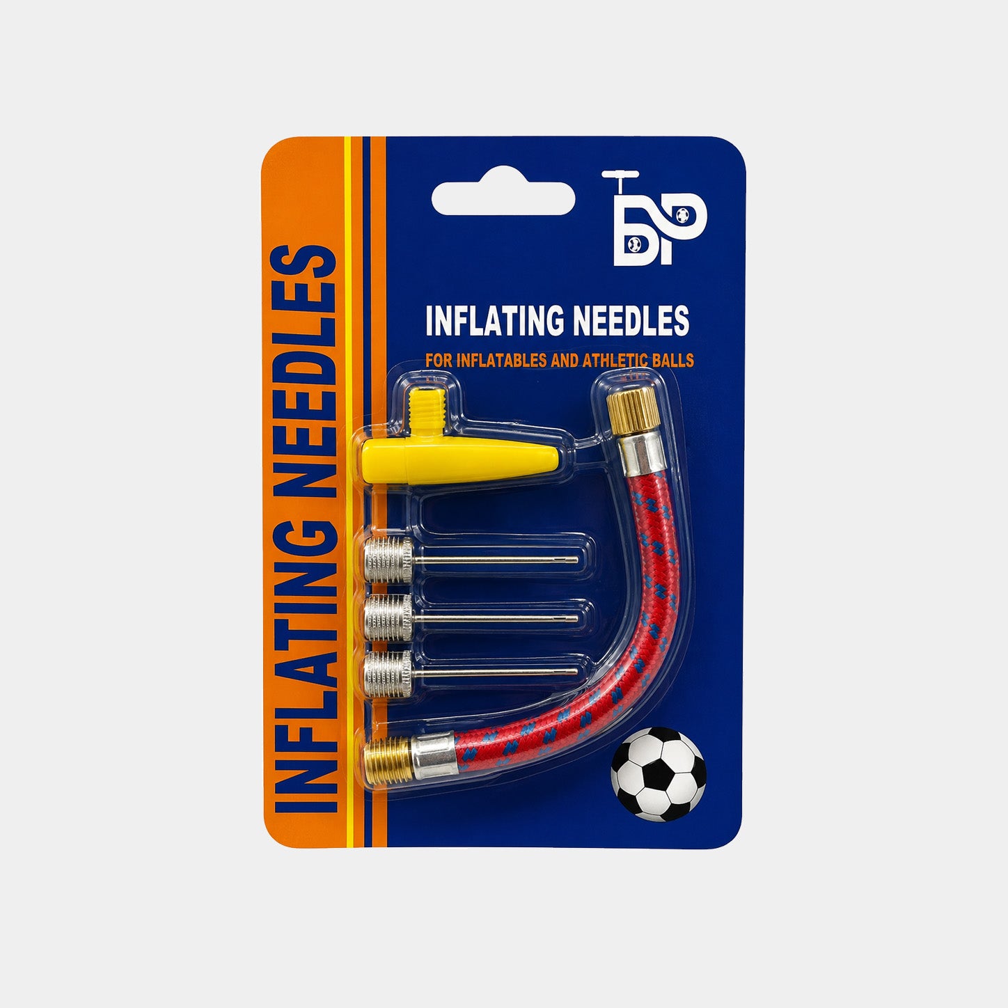 Kit d’Aiguilles de Gonflage Universel avec Flexible
