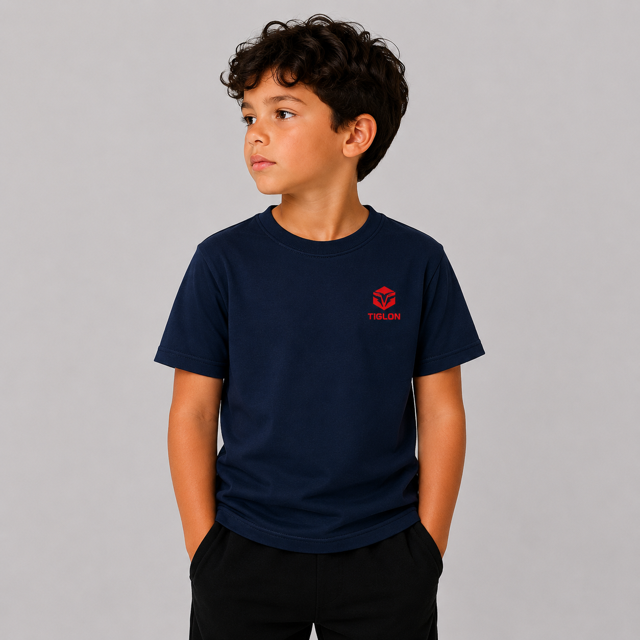 T-SHIRT ENFANT TIGLON COTON