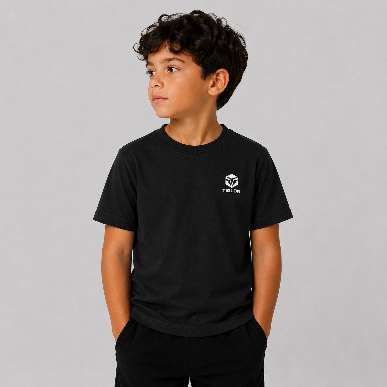 T-SHIRT ENFANT TIGLON COTON
