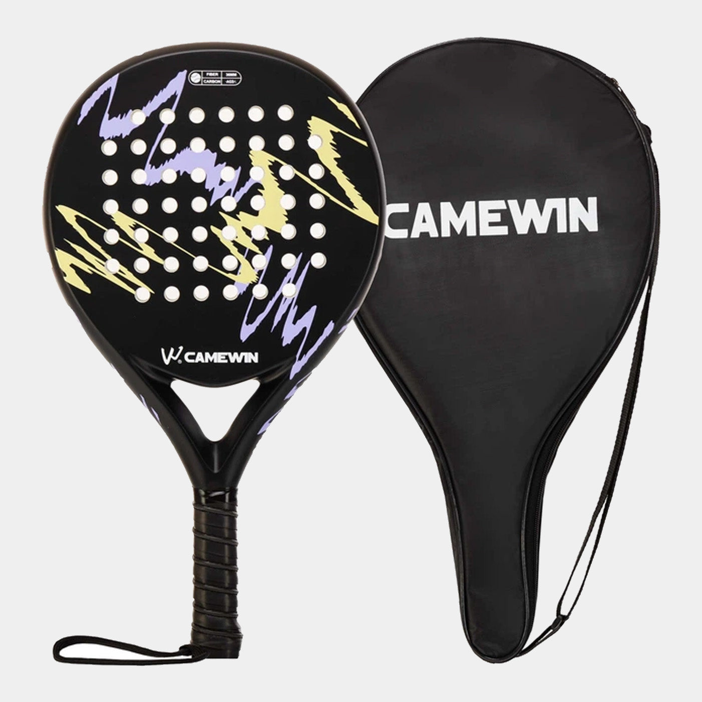 Raquette de Padel CAMEWIN 6525 Goutte d’Eau avec Housse