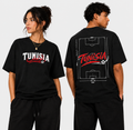 T-shirt Tunisie Football Oversize Unisexe