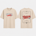 T-shirt Tunisie Football Oversize Unisexe