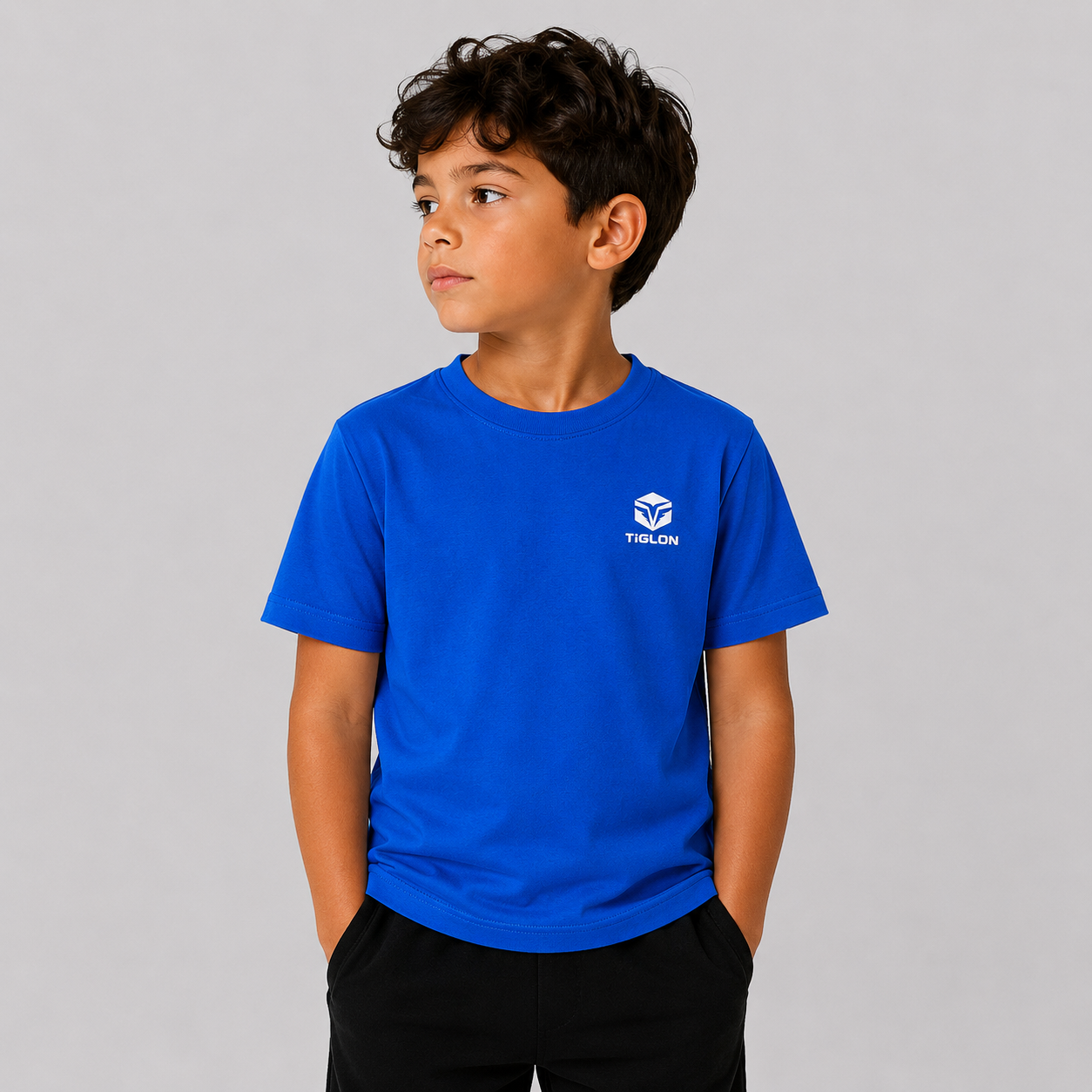 T-SHIRT ENFANT TIGLON COTON