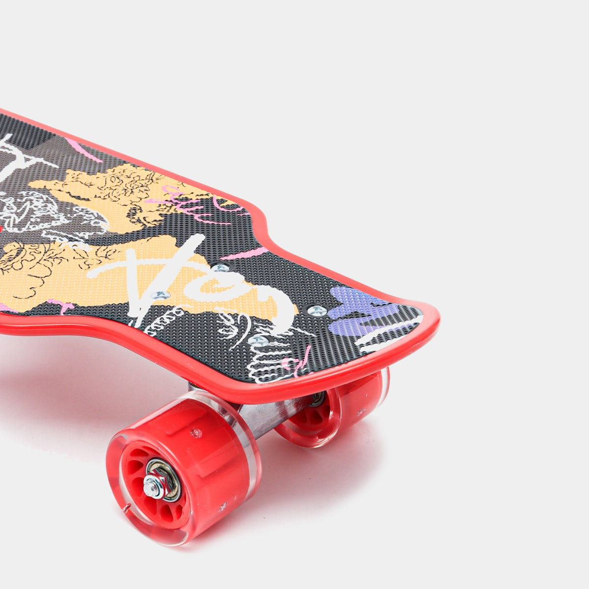 Skateboard DERPY SPORT 2808 – Graffiti Rouge