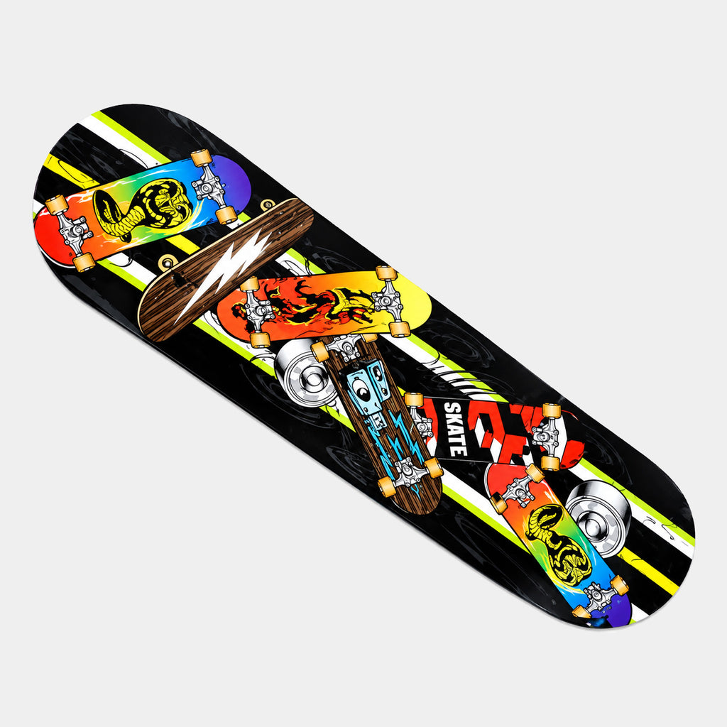 Skateboard en Bois fire skate
