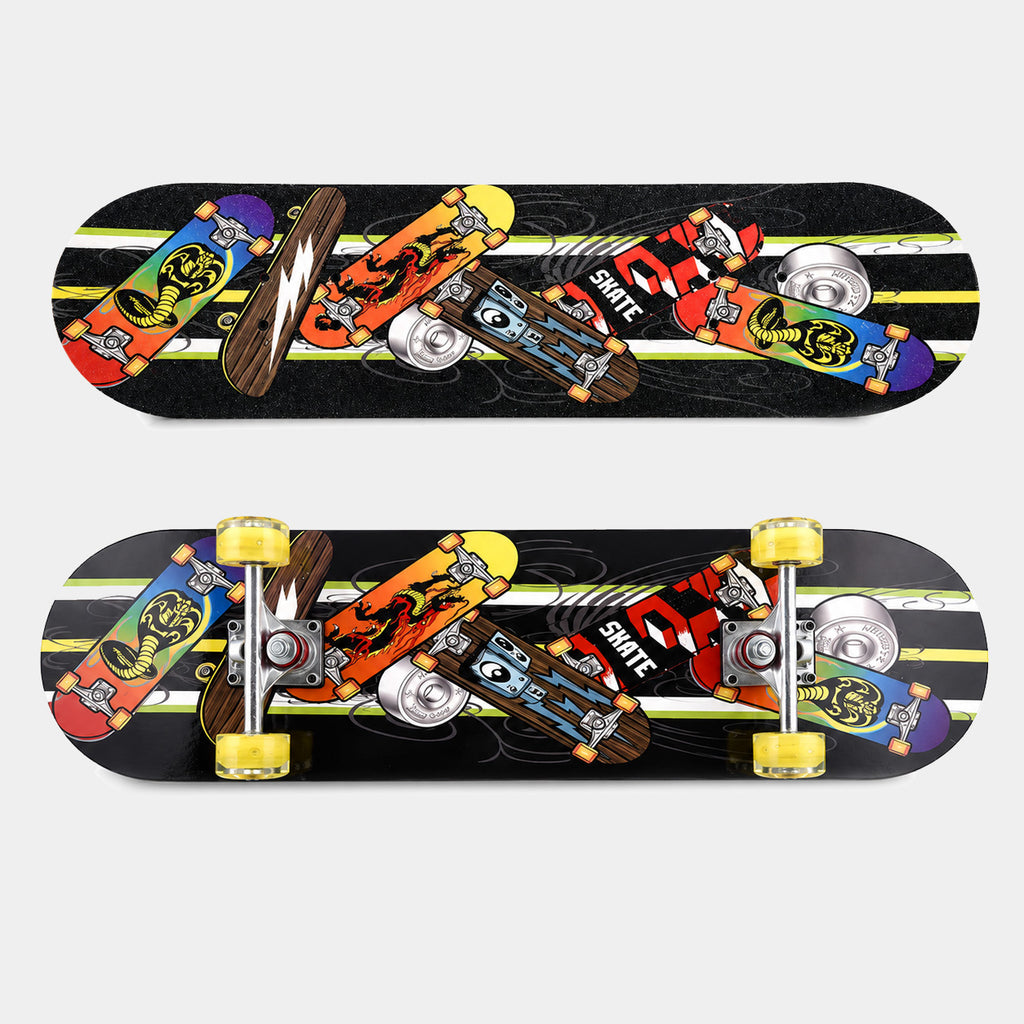 Skateboard en Bois fire skate