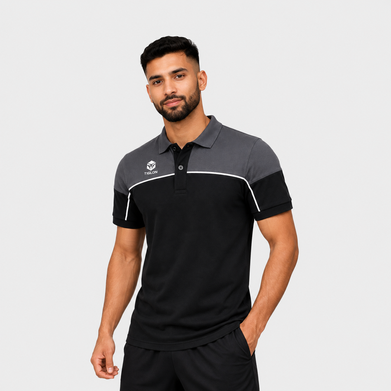 T-shirt Polo Avec Découpe