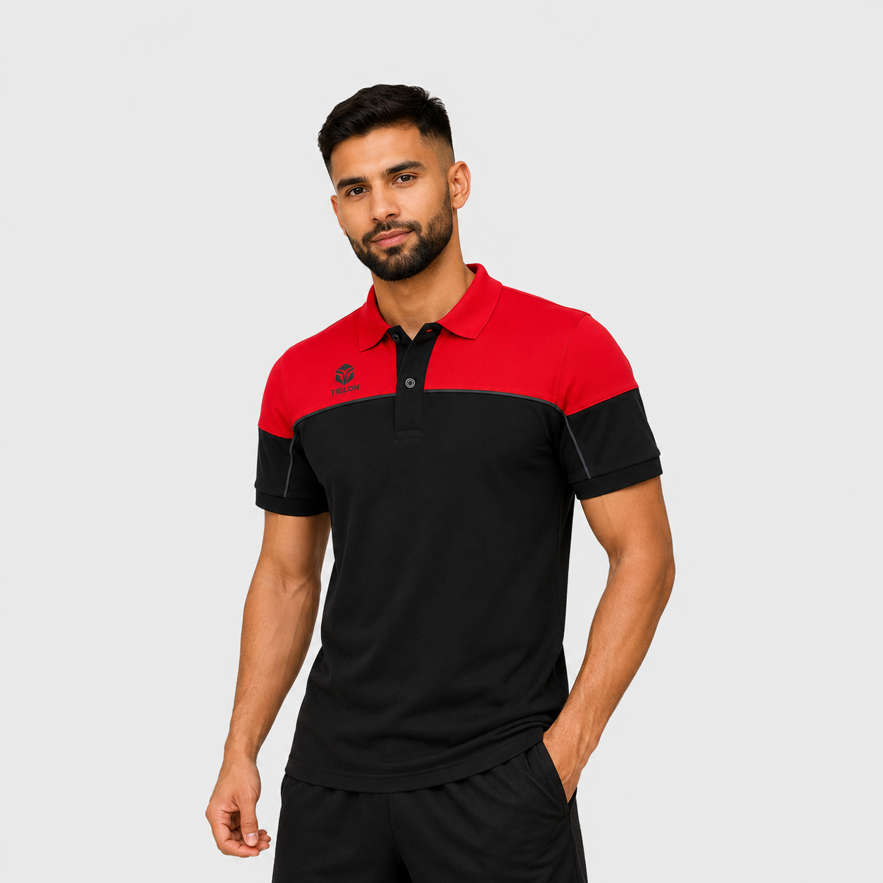 T-shirt Polo Avec Découpe